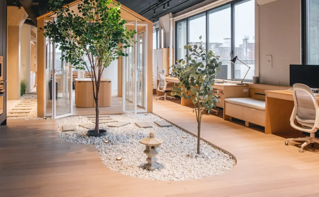 Bureaux rénovés par Groupe Cartier pour une agence de marketing, rue Saint-Laurent
