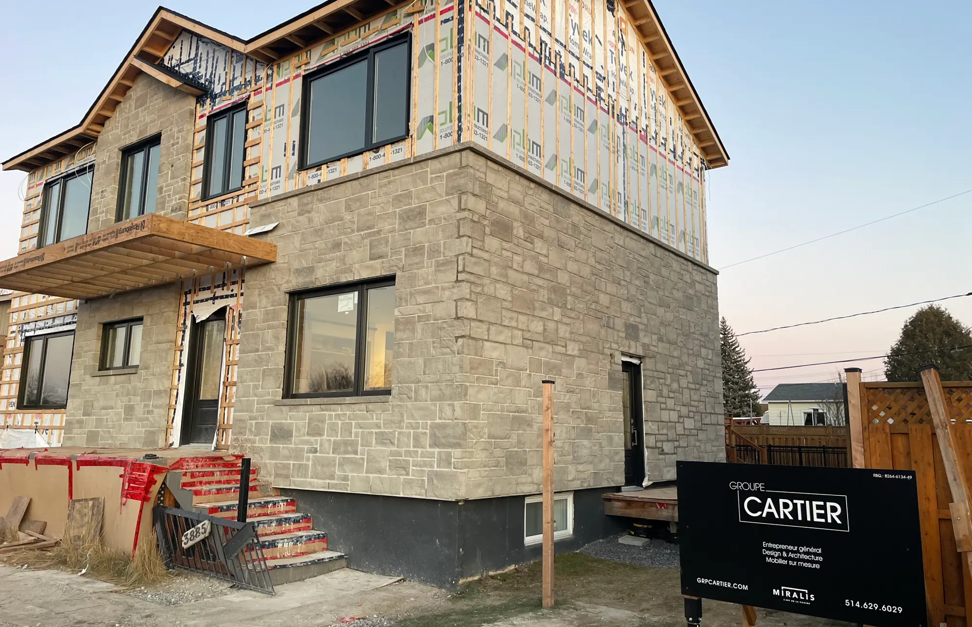 renovation majeure par groupe cartier